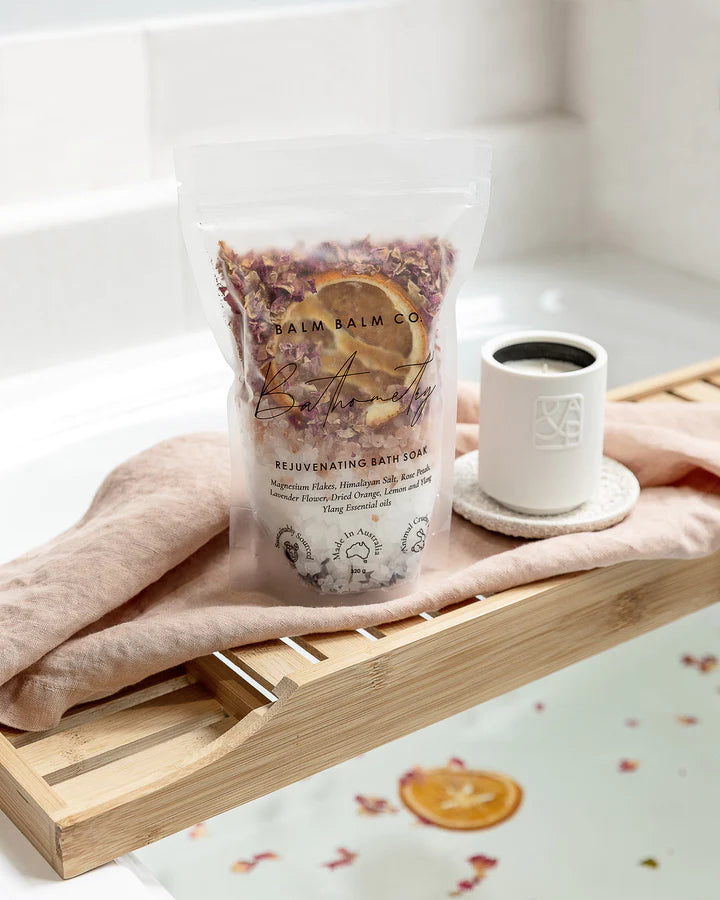 Bathometry | Rejuvenating Bath Soak [Blushing Pink Rose Petals]