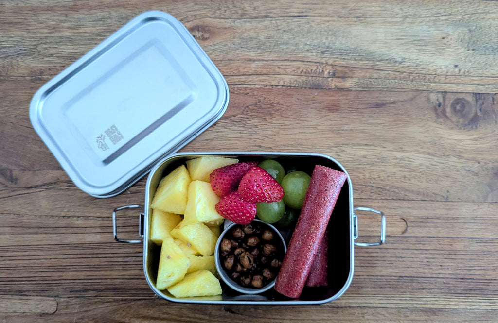 Mini Stainless Steel Snack Box - 550ml