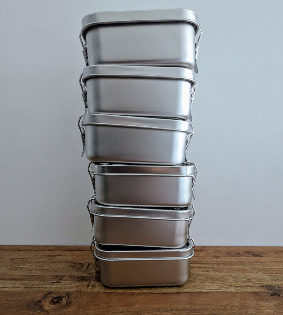 Mini Stainless Steel Snack Box - 550ml