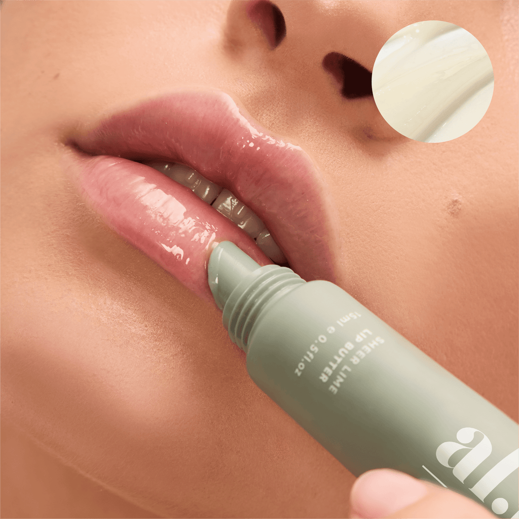 al.ive body - Tinted Lip Butter - Sheer Lime