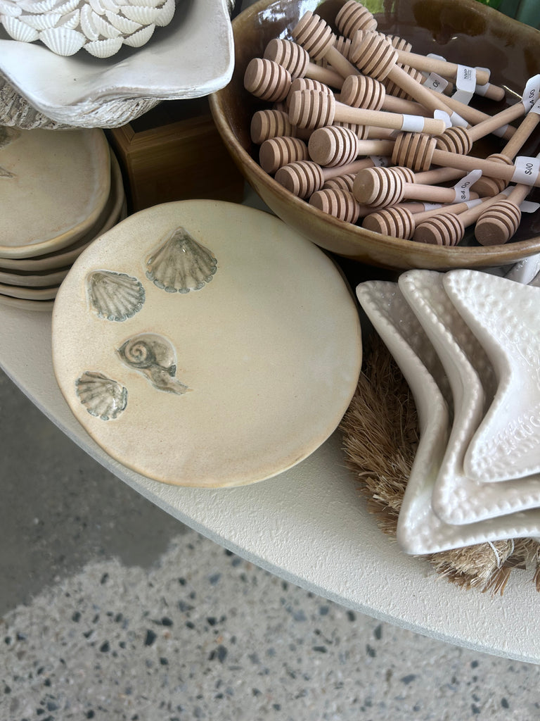 Seashells Ceramic Plate