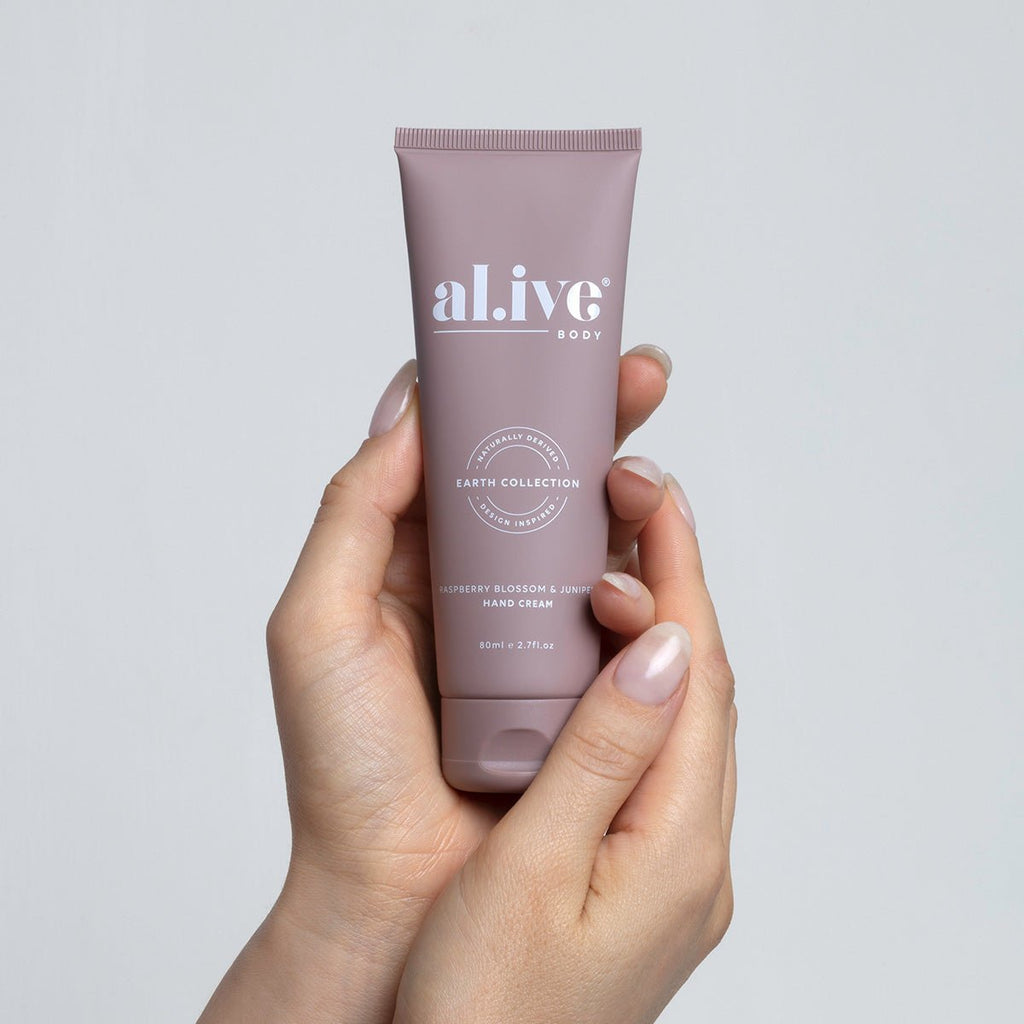 al.ive Body Hand Cream - Raspberry Blossom & Juniper