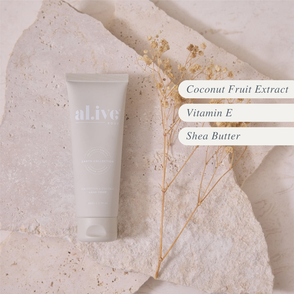 al.ive Body Hand Cream - Sea Cotton & Coconut