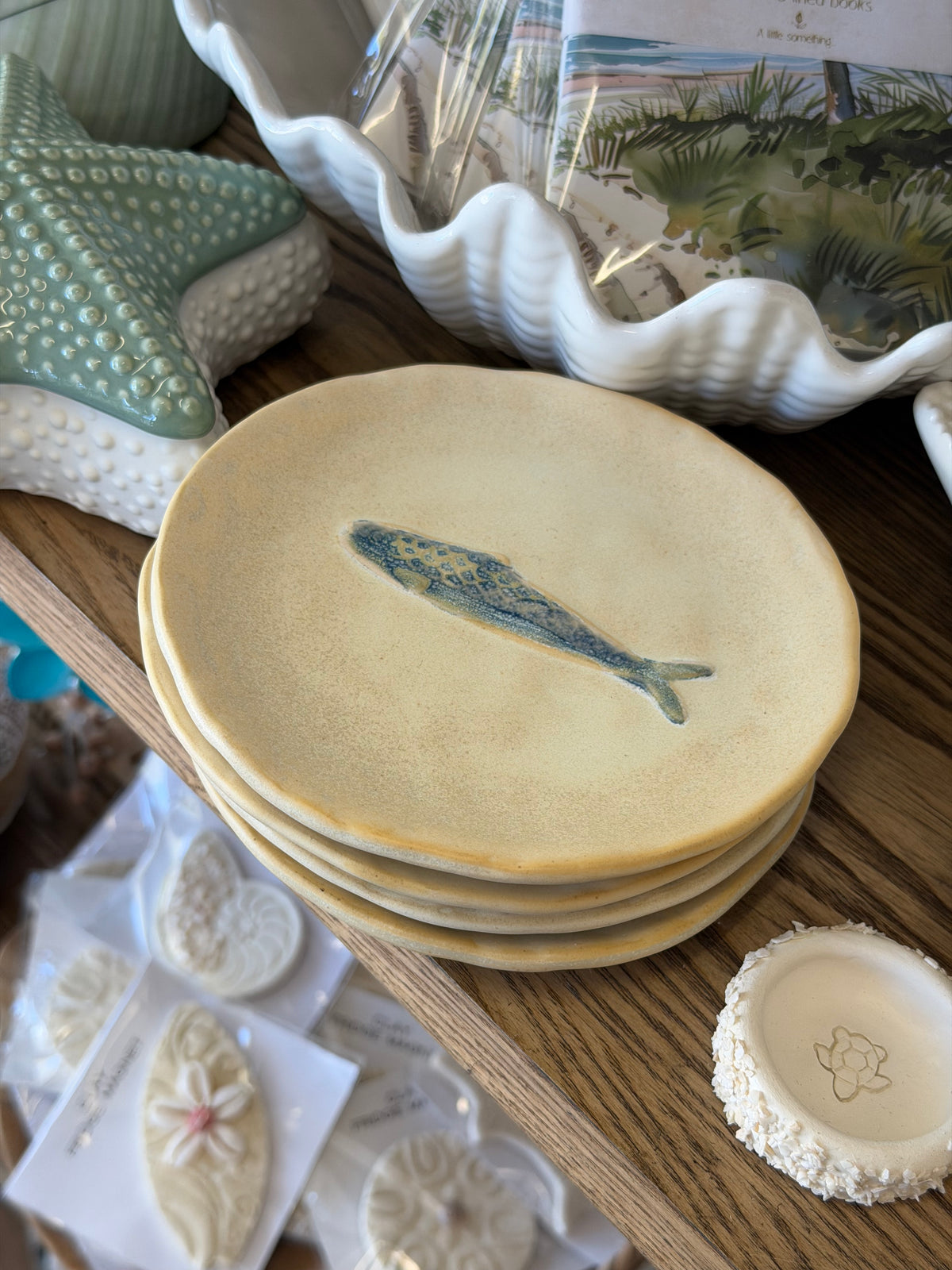 GEO Fish Ceramic Plate | NMP Living