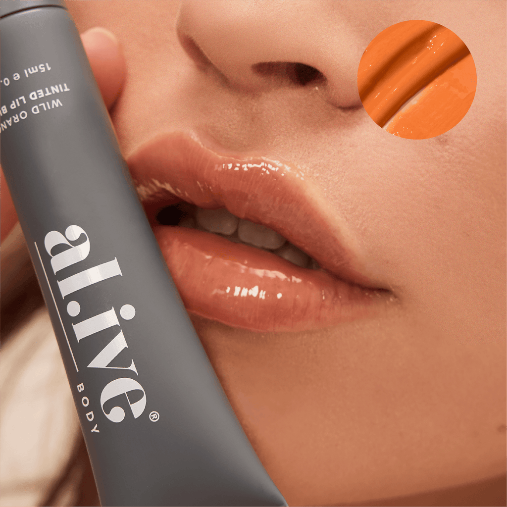 al.ive body - Tinted Lip Butter - Wild Orange