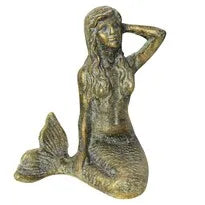 Gold Mermaid Door Stopper