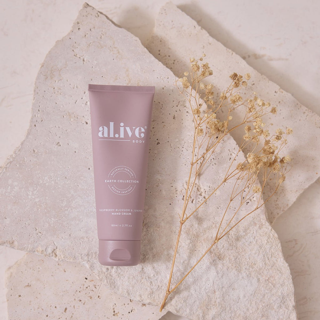 al.ive Body Hand Cream - Raspberry Blossom & Juniper
