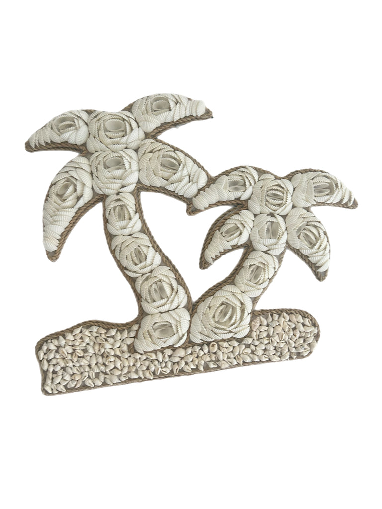 Azaria Double Shell Palm Tree Wall Hanging