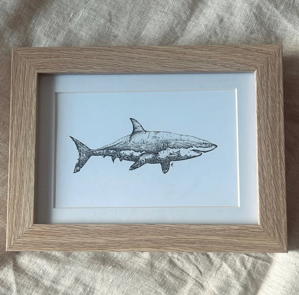 Lorraine Angelina Designs - Great White Shark Prints