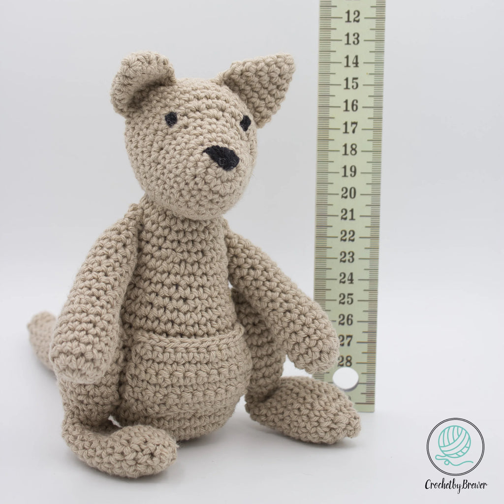 Crochet By Brewer - Kingsley Kangaroo