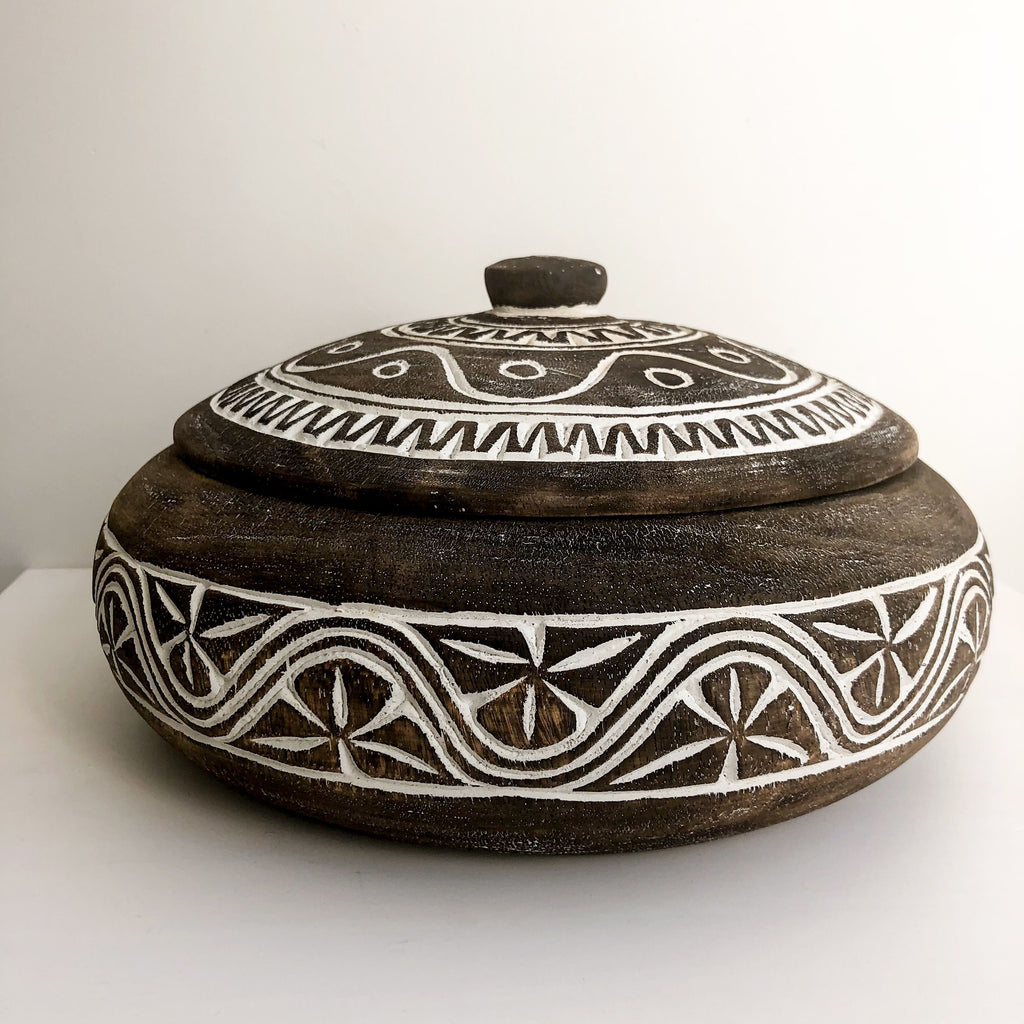 Kula Wooden Carved Bowl