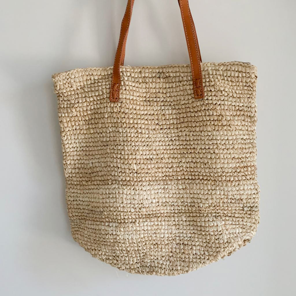 Jumbo Poppy Tote Bag [Natural]