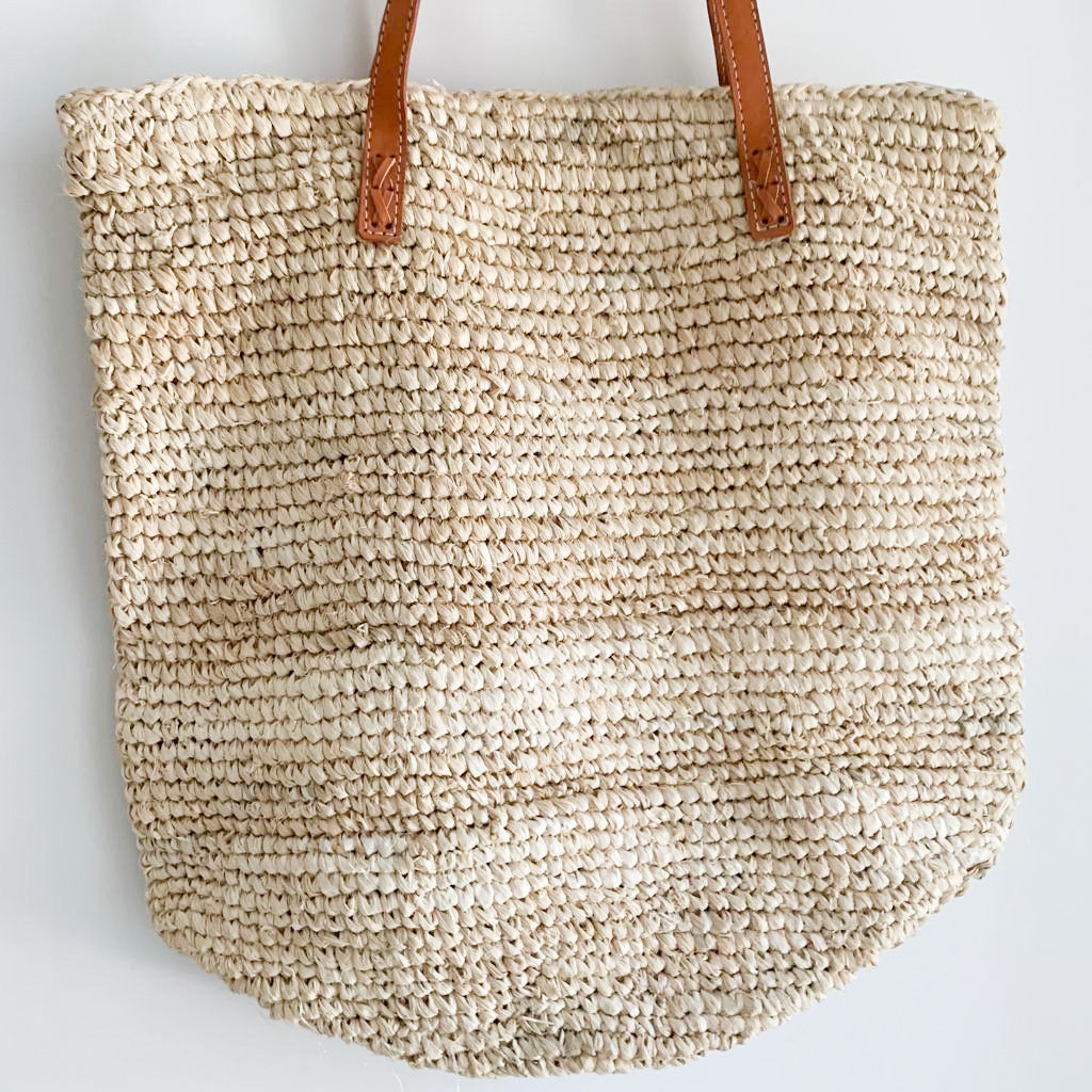 Jumbo Poppy Tote Bag [Natural]