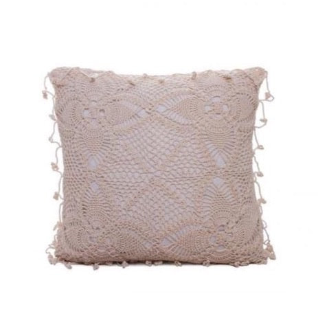 Crochet Cushion Cover (Natural)