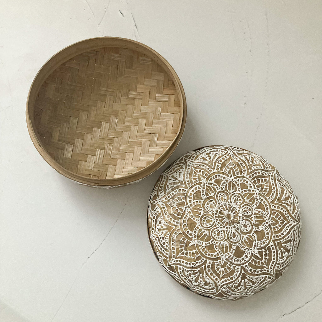 Henna Bamboo Box (Medium)