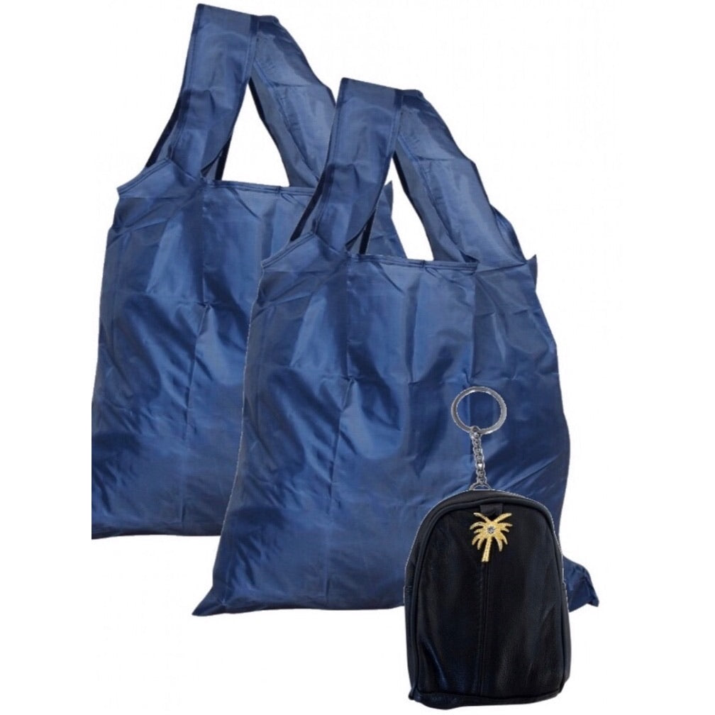 Palm Reusable Shopping Bag - Black