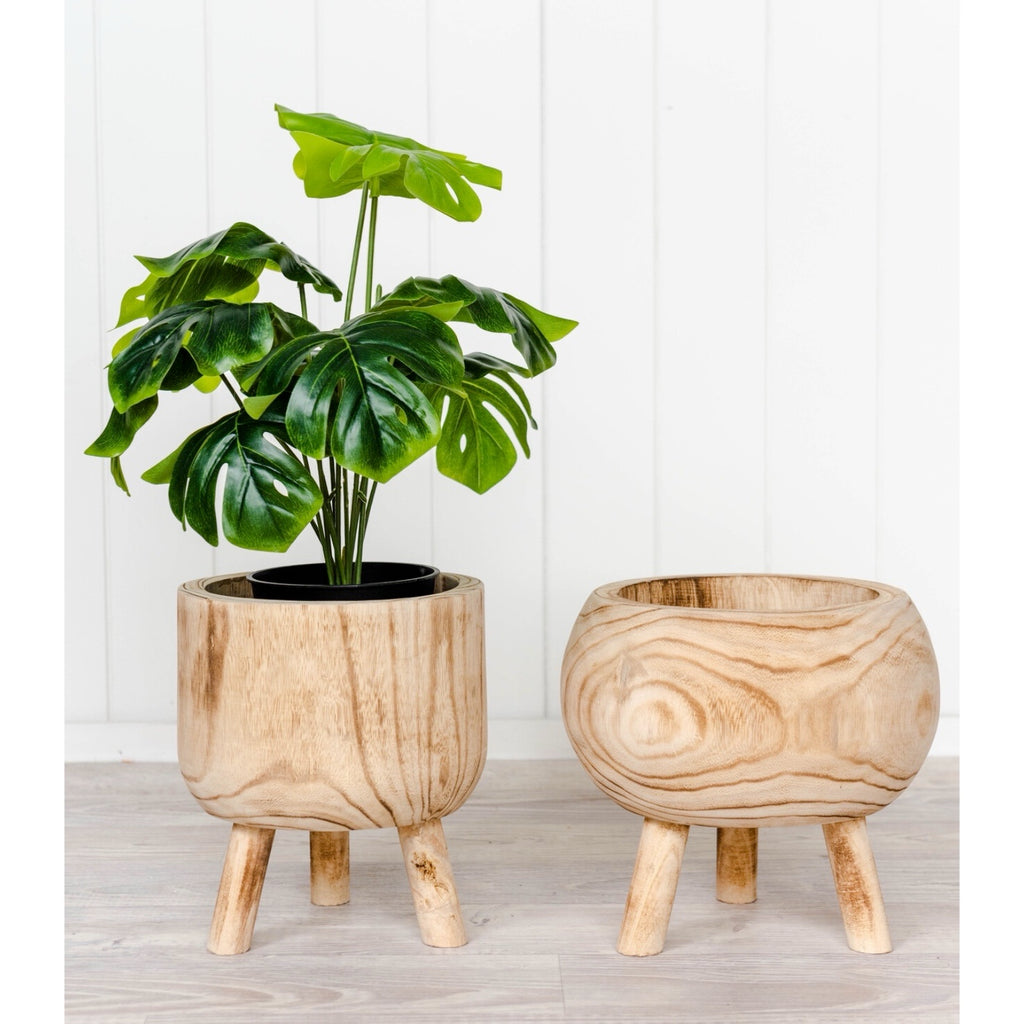 Ula Timber Pot