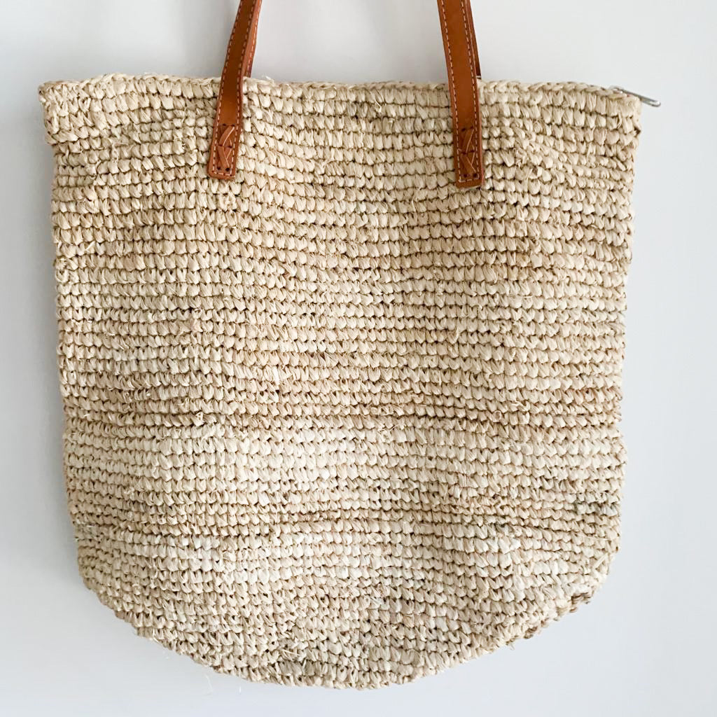 Jumbo Poppy Tote Bag [Natural]