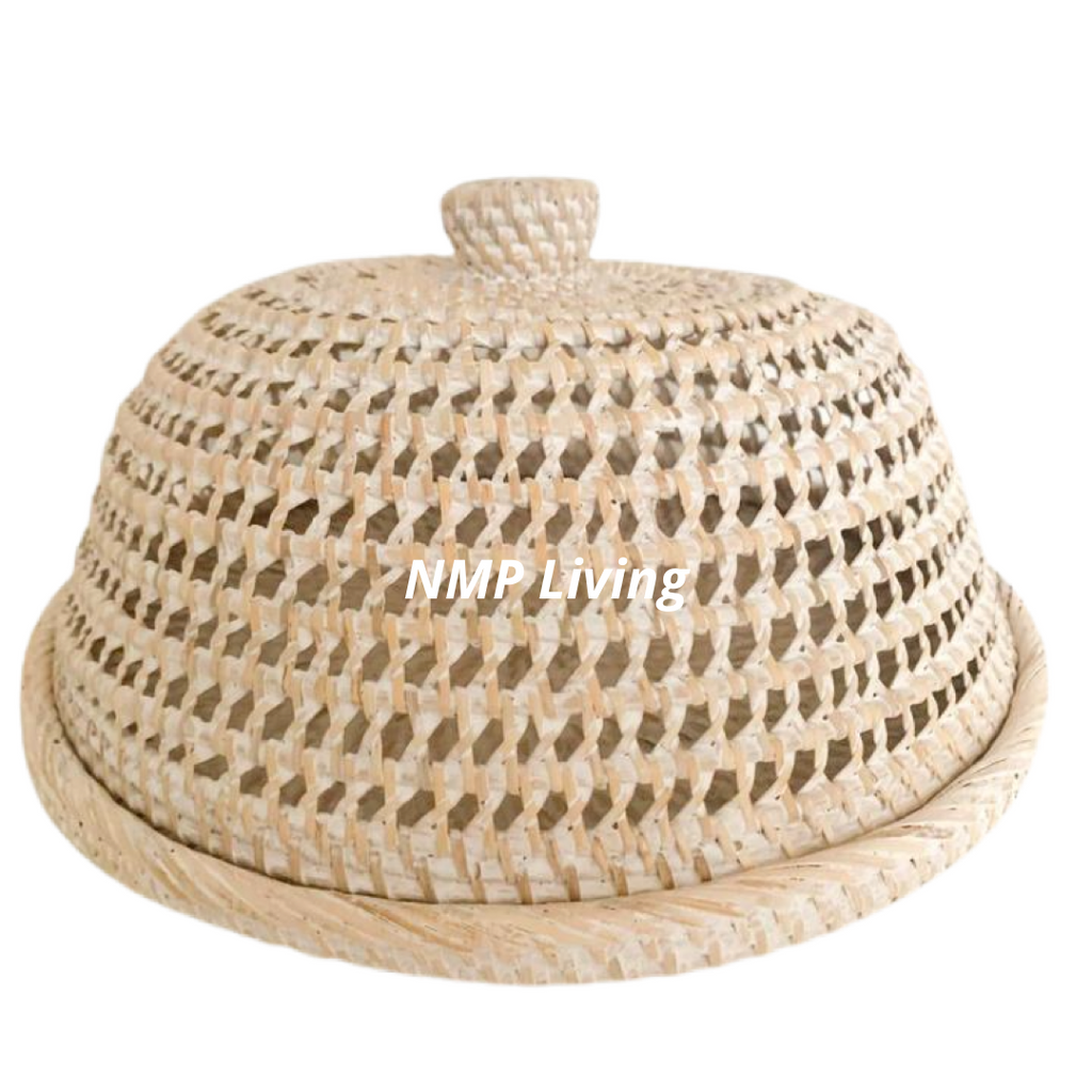 Rattan Food Cover & Tray