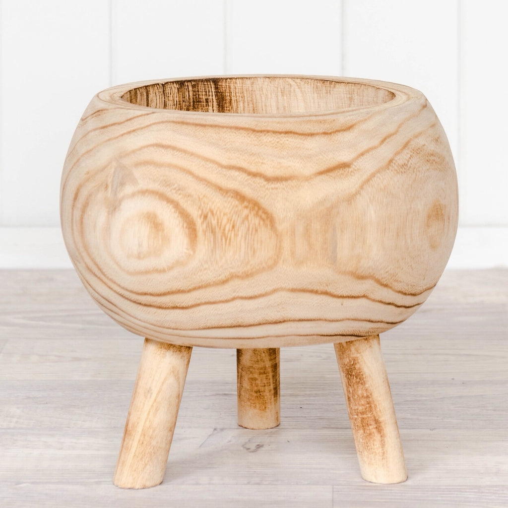 Ula Timber Pot