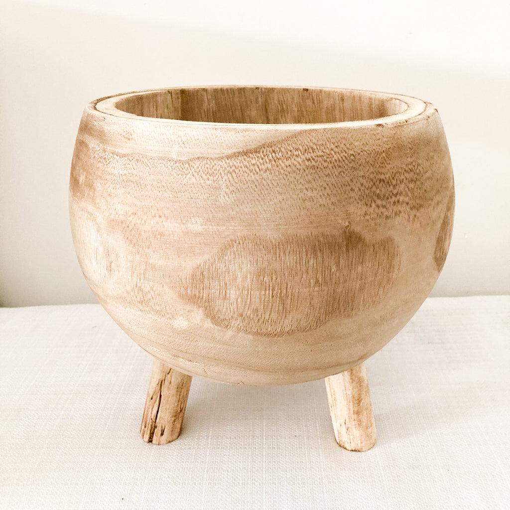 Ula Timber Pot