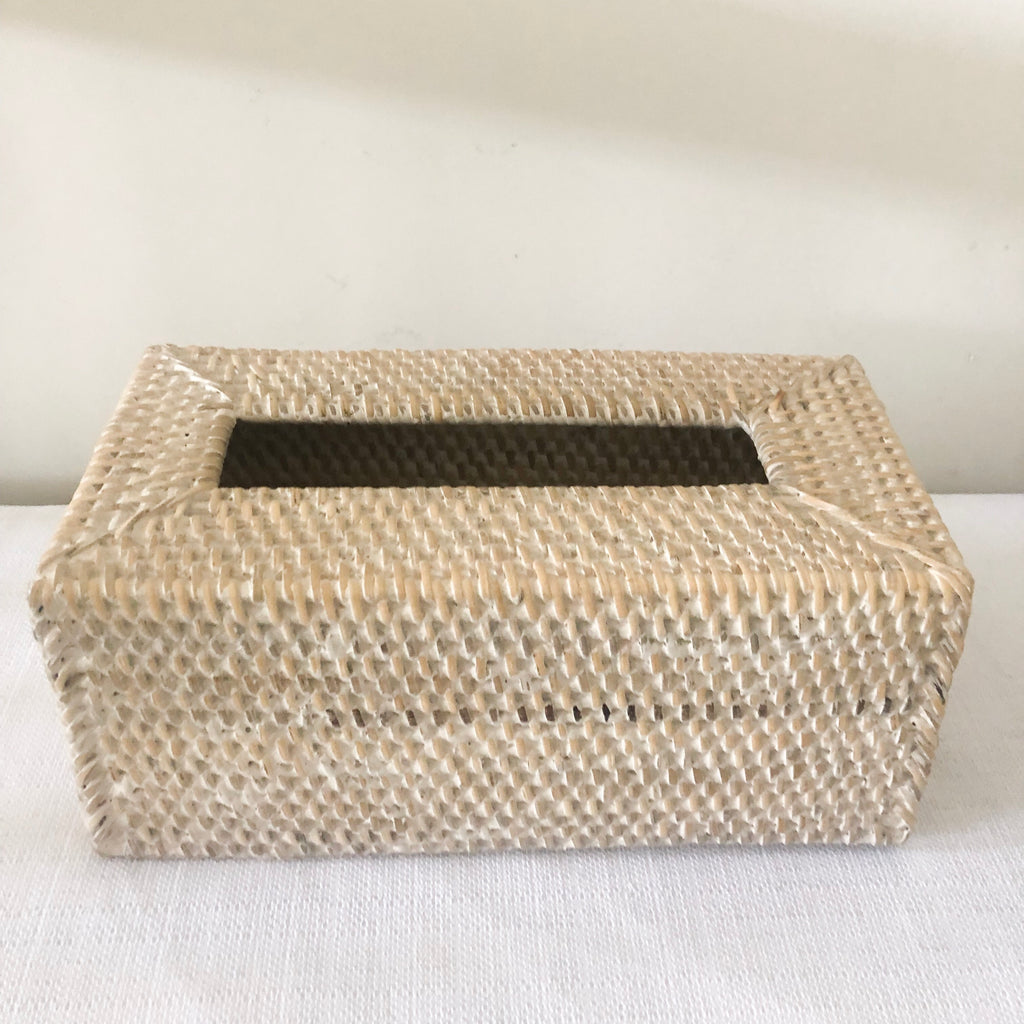 Rattan Tissue box