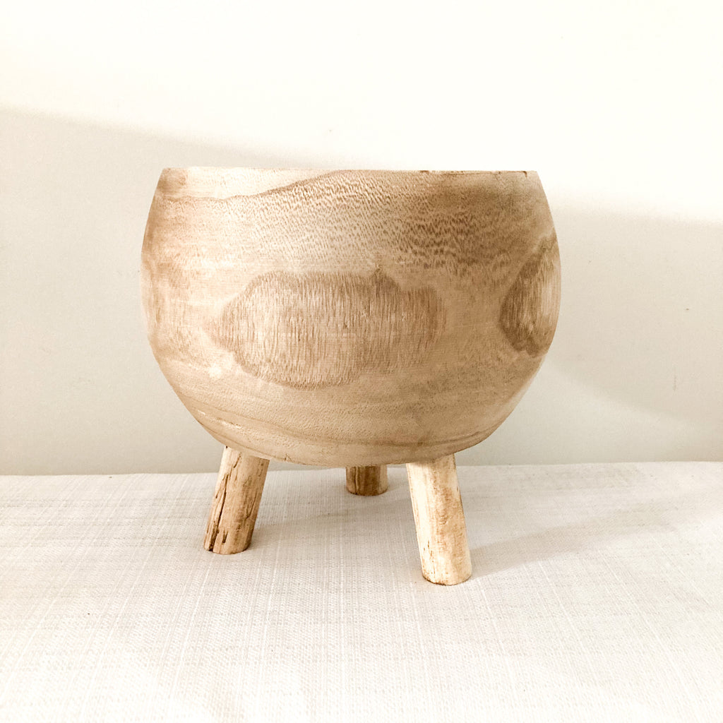 Ula Timber Pot