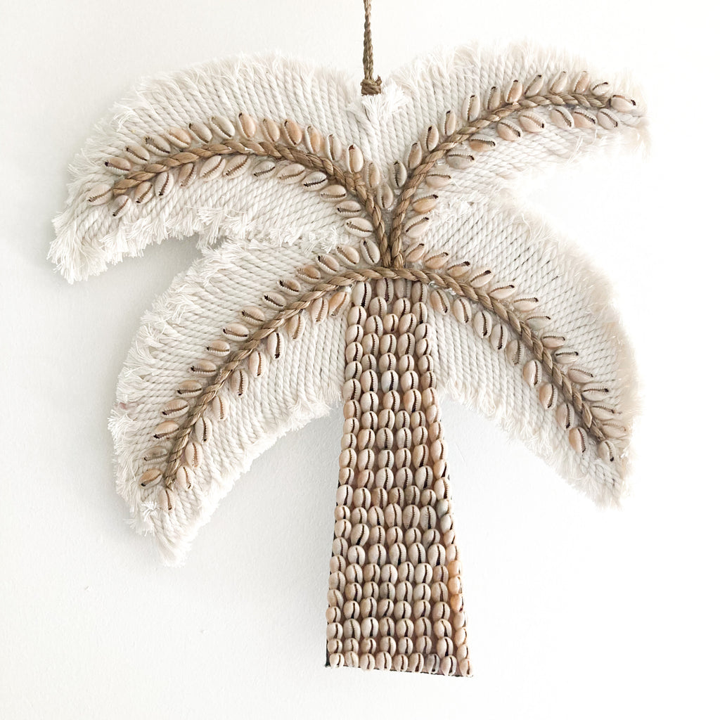 Shelly Palm Tree Wall Hanging