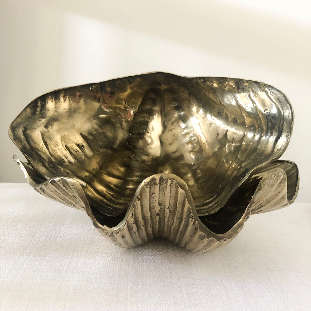 Brass Clam Shell {Large}