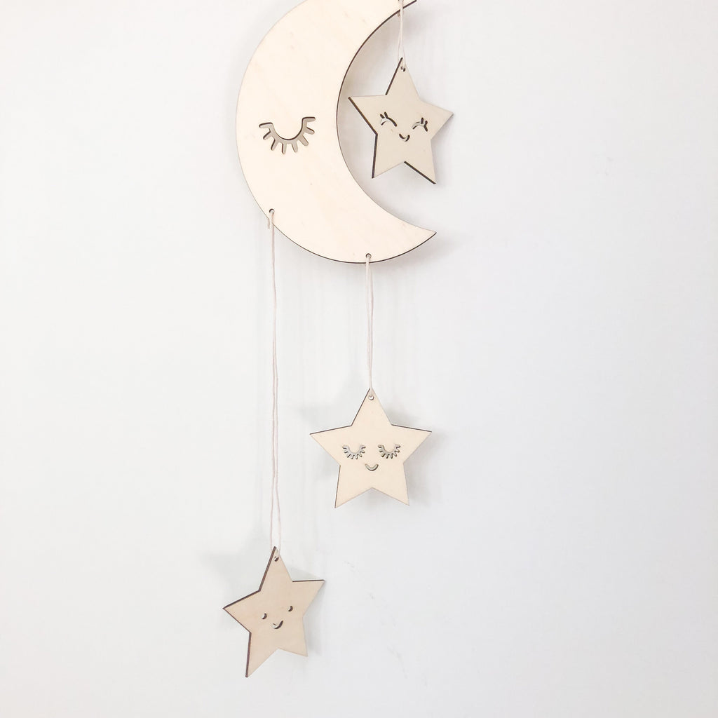 NMP to the Moon & Stars Wall Hanging