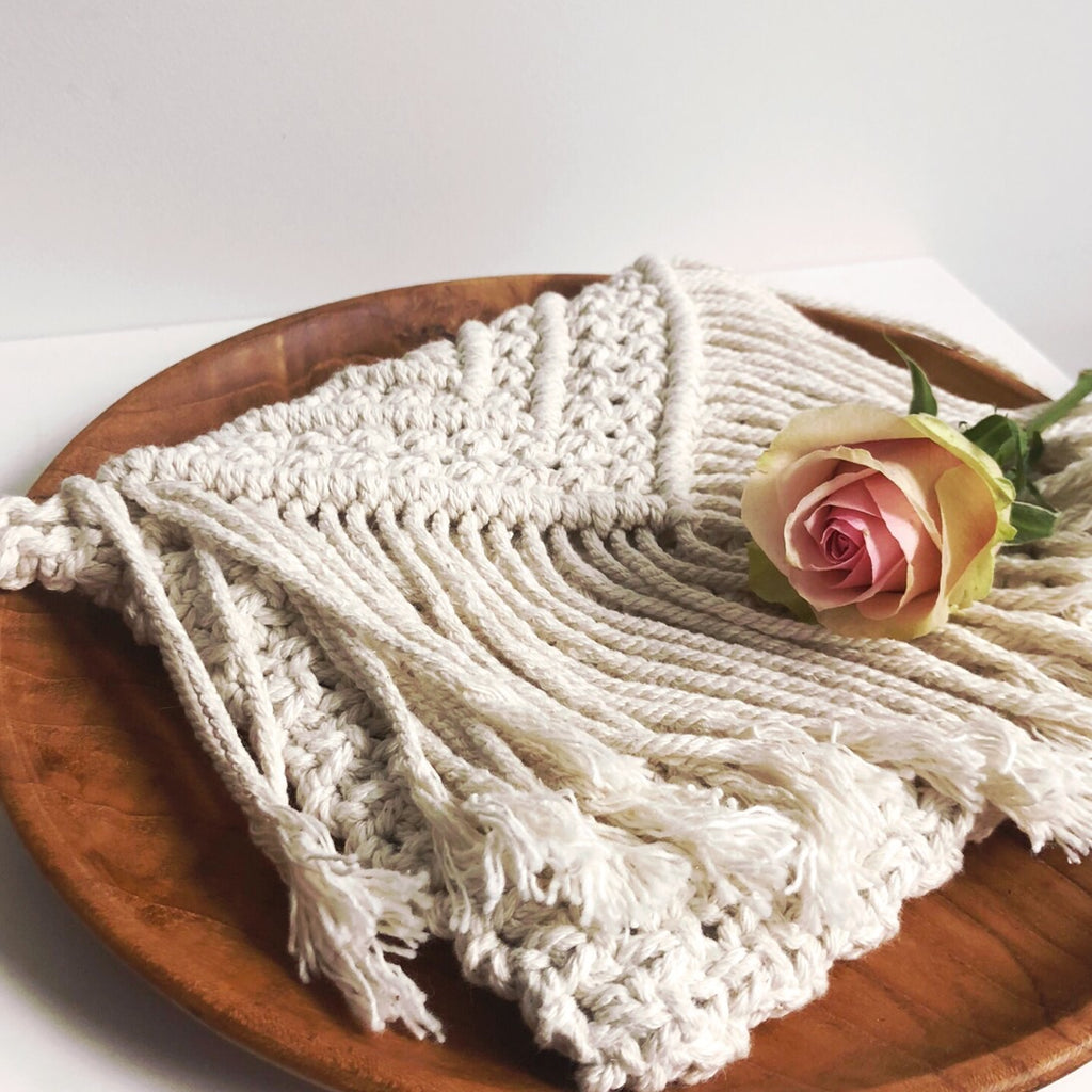 Eden Macrame Clutch