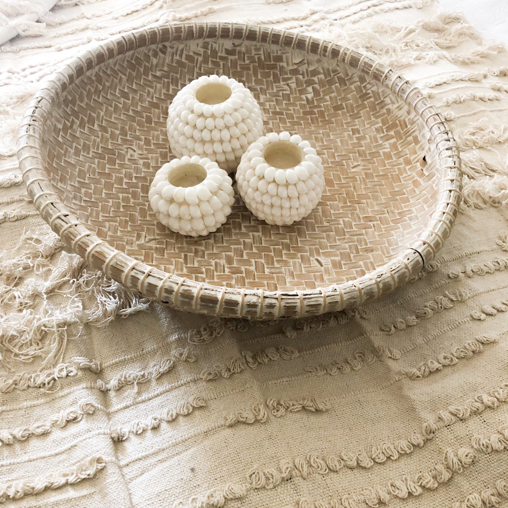 Shell Candle Holders (Set of 3)