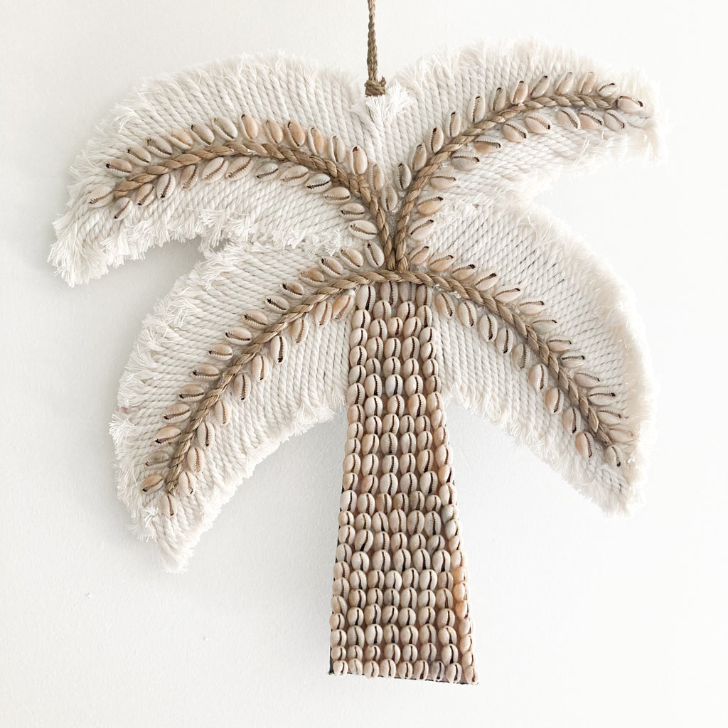 Shelly Palm Tree Wall Hanging