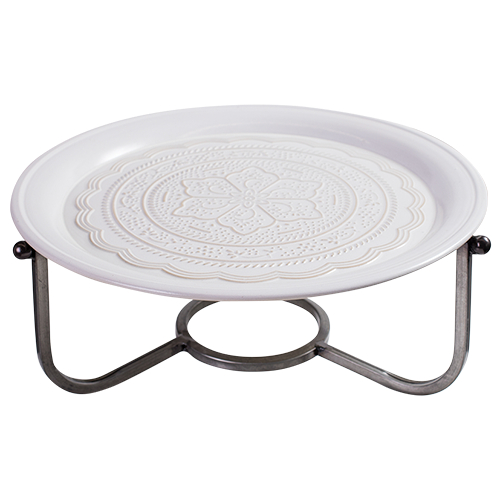 Bohemian Style Platter with stand