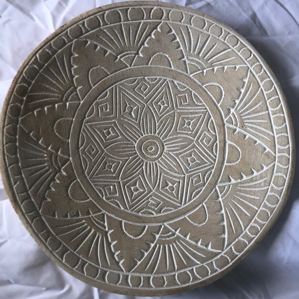 Carved Tribal Platter